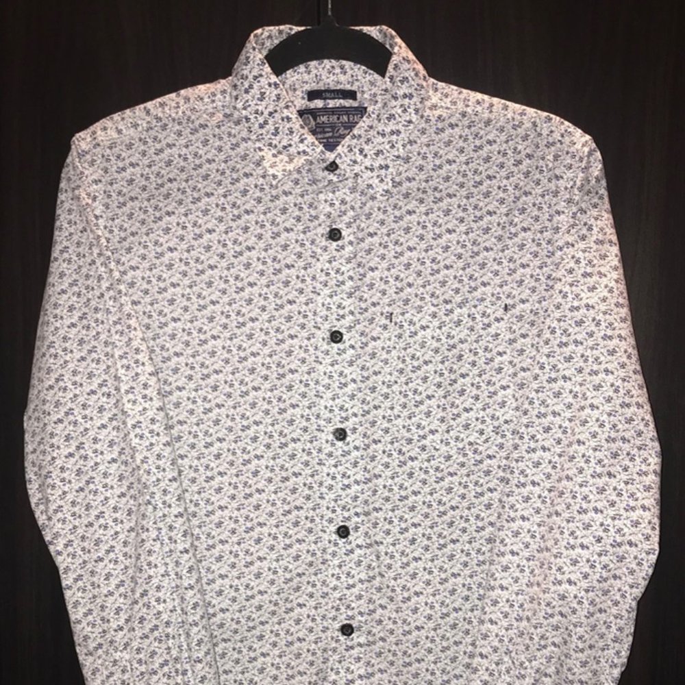 American Rag | Long Sleeve Shirt | Floral | Size S - Picture 1 of 7